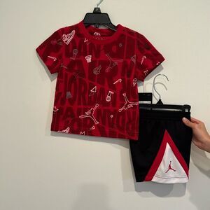 Air Jordan 2 Piece Set (Shirt + Shorts)